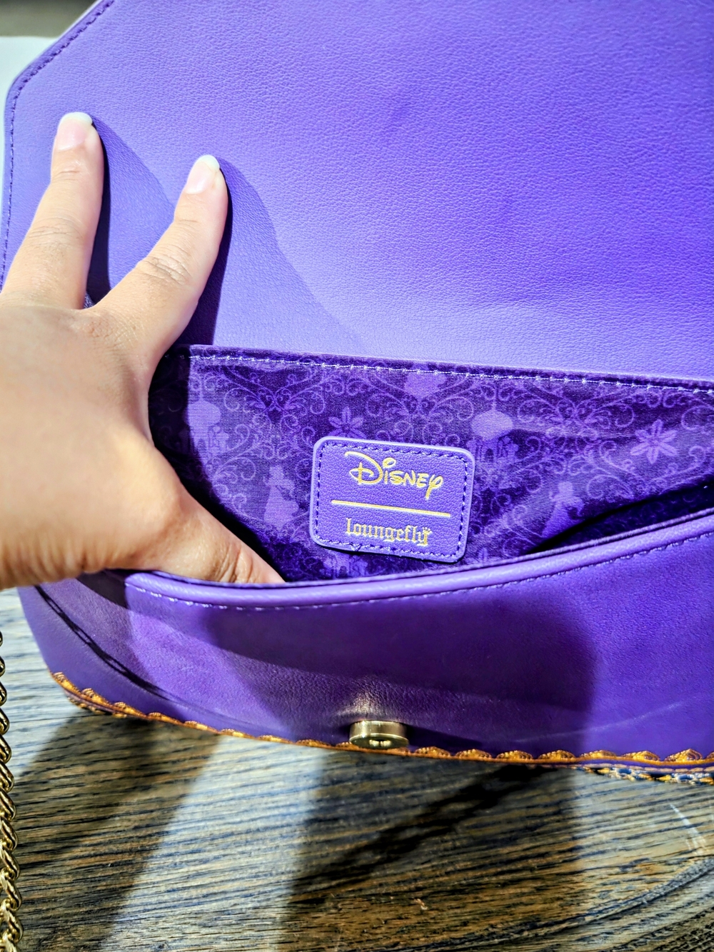 Loungefly Disney Aladdin Double-Sided Crossbody Bag - BoxLunch Exclusive - Picture 7 of 13